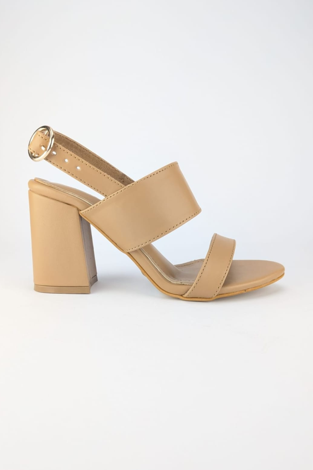 Women’s two-strap block heel sandals - Image 2